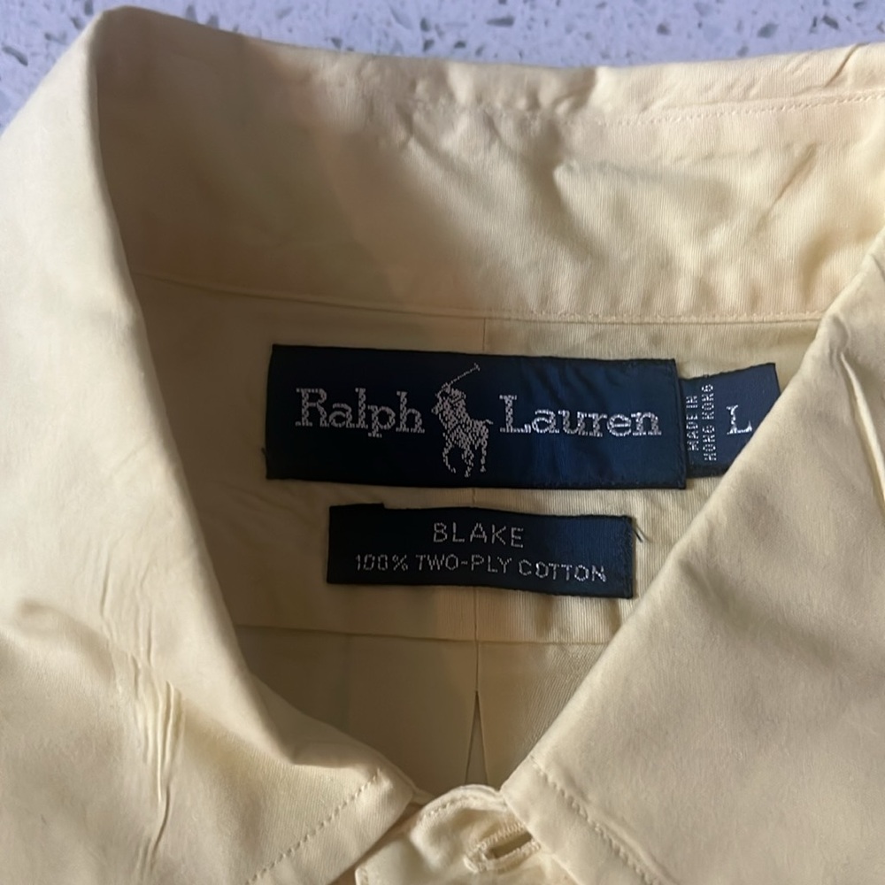 Men’s Ralph Lauren Dress Shirt (Large)